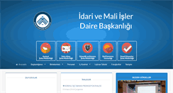Desktop Screenshot of imid.karatekin.edu.tr