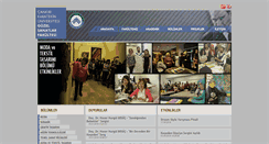 Desktop Screenshot of gsf.karatekin.edu.tr
